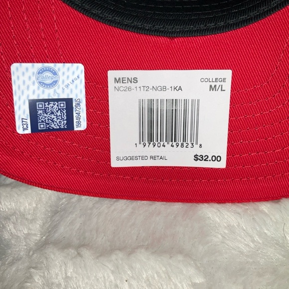 Georgia Bulldogs Adult Nike Mesh Trucker Hat M/L  Dri Fit Baseball Style Cap - Picture 5 of 7